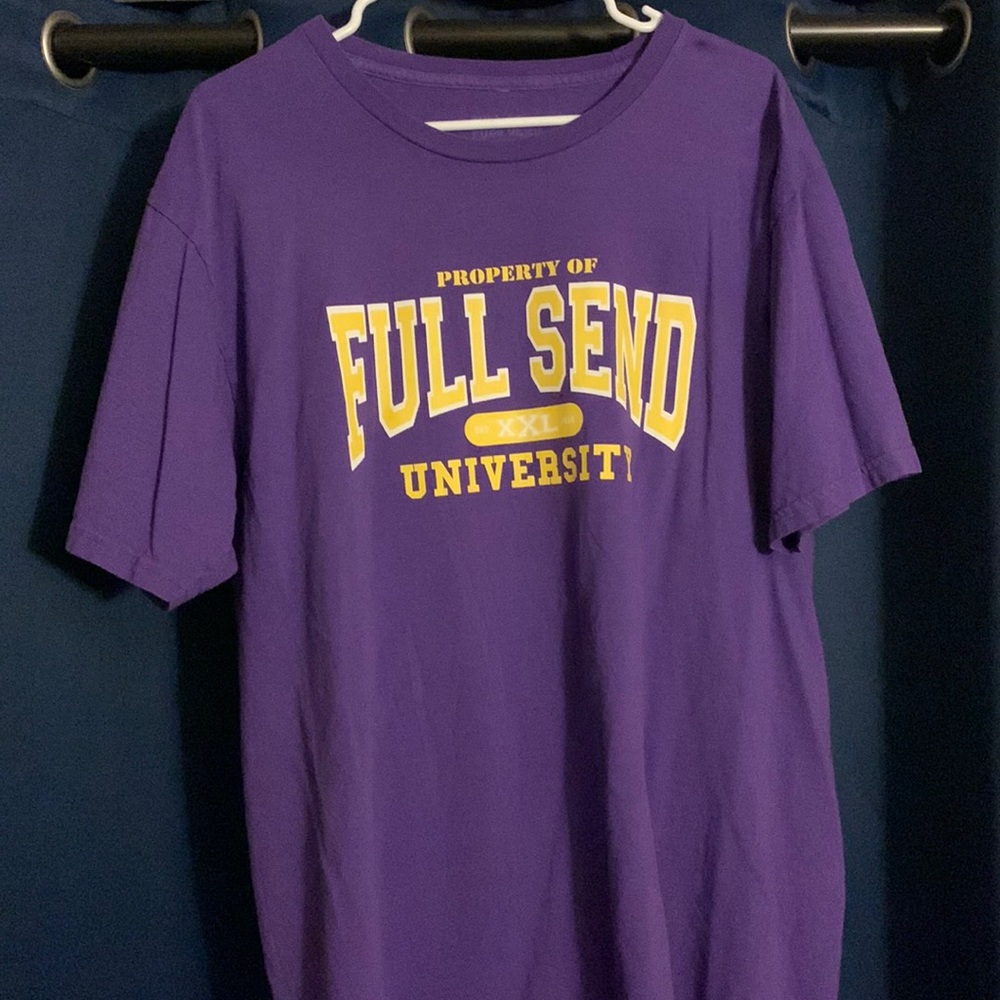 Nelk Boys FullSend University Mens Large Shirt